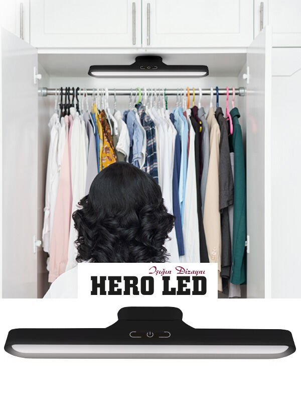 5W ŞARJLI MIKNATISLI DOKUNMATİK LED APLİK