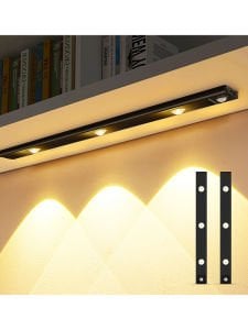 40 cm 4W Hareket Sensörlü Şarjlı Sensörlü Taşınabilir Led Cabinet 3 Renkli