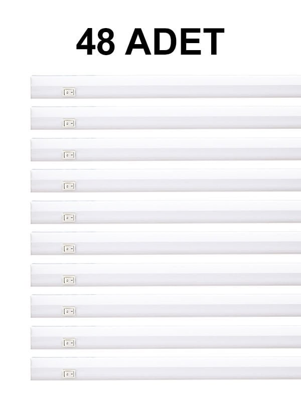 48 ADET 1 KOLİ 18 WATT 120 CM T5 BANT ARMATÜR