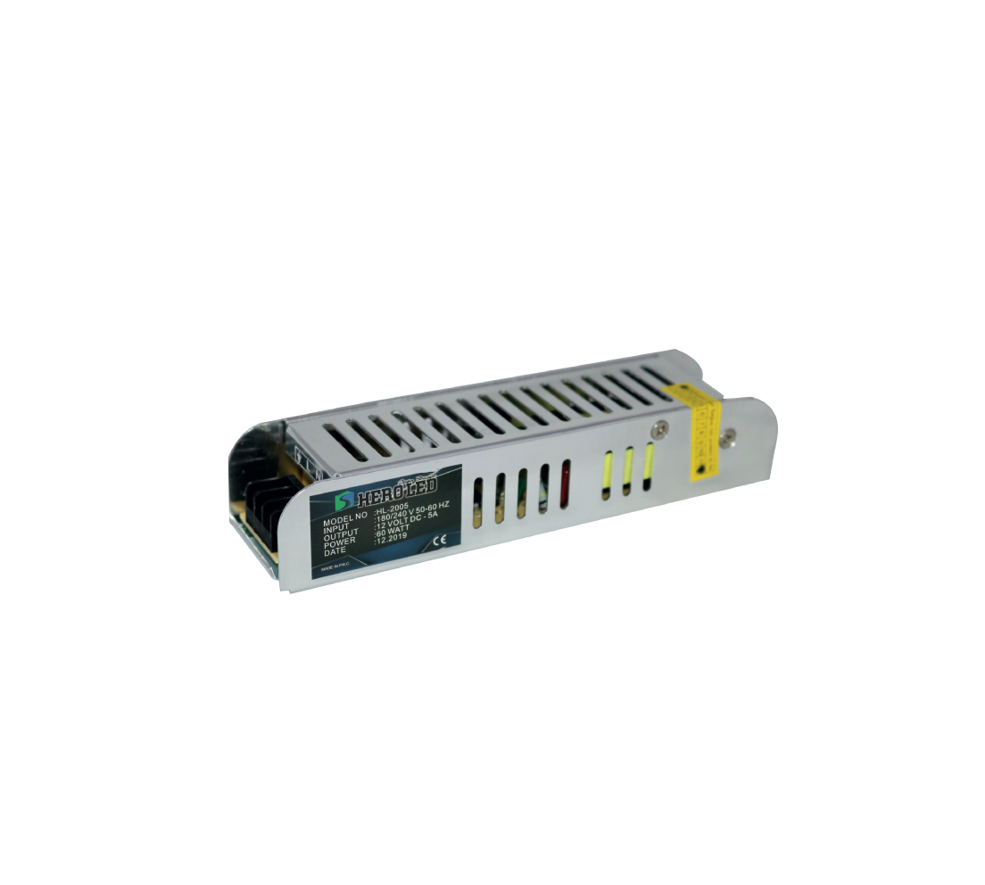 5 Amper Slim Kasa 12 Volt Şerit Led Trafosu
