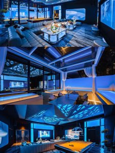 12V NEON ŞERİT LED 5 METRE NEON LED MAVİ