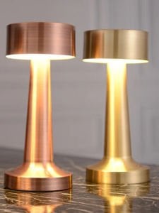 Dalya Şarjlı Dekoratif Dokunmatik Masa Lambası 3 Renk Modlu