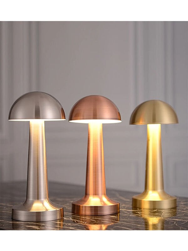 Lotus Şarjlı Dekoratif Dokunmatik Masa Lambası 3 Renk Modlu