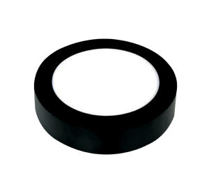 24 Watt Siyah Kasa Sıva Üstü Yuvarlak Led Panel