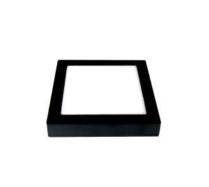 18 Watt Siyah Kasa Sıva Üstü Kare Led Panel