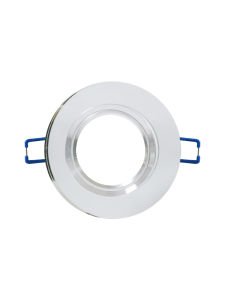 Sevilla Sıva Altı Yuvarlak Dekoratif Cam Spot Kasası Şeffaf Ayna