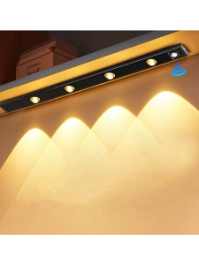 60 cm 6W Hareket Sensörlü Şarjlı Sensörlü Taşınabilir Led Cabinet 3 Renkli