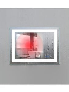 12V Ayna Arkası Dokunmatik Anahtar 2 Tuşlu Buhar Çözücü On-Off Dimmer + Rezistans