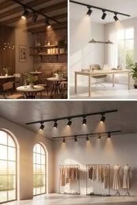 30 Watt Ray Spot Pluton Siyah - Yeni Kasa