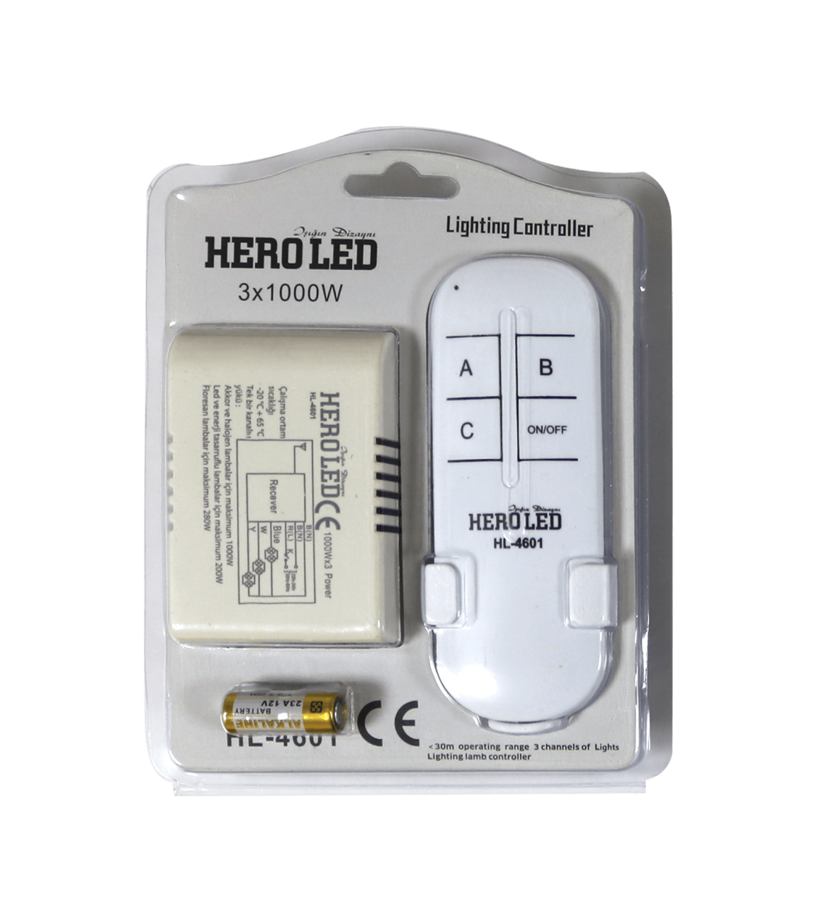 3'LÜ AVİZE KUMANDASI