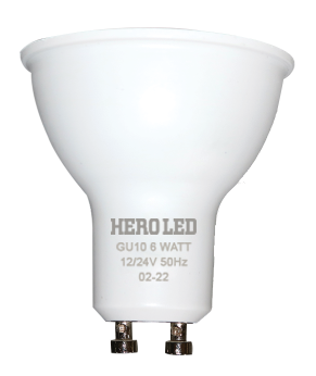 ARABA TEKNE YAT KARAVAN AYDINLATMA 6 WATT 10/30V AC/DC GU10 LED AMPUL