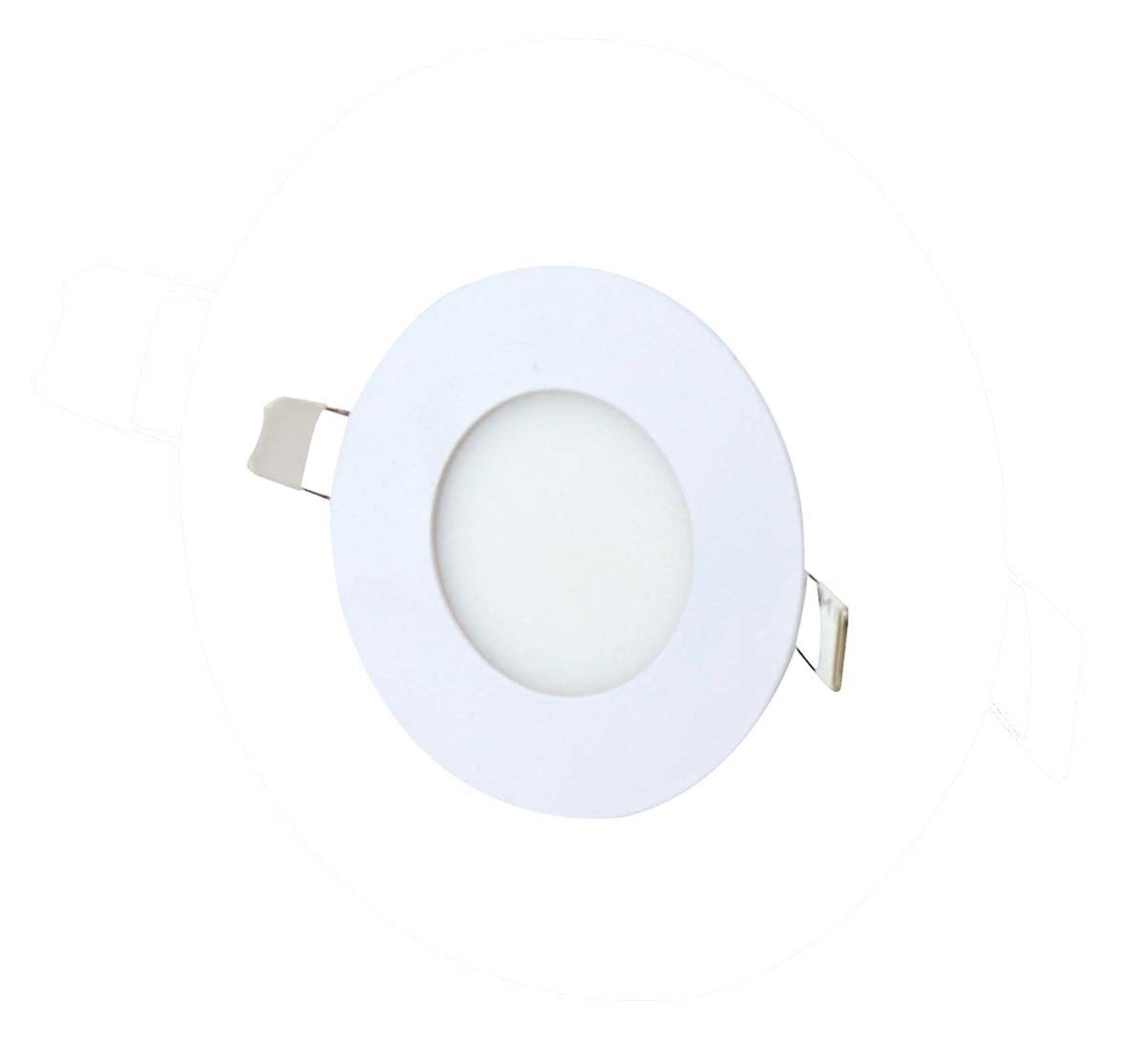 12/24 Volt 3 Watt Sıva Altı Yuvarlak Led Panel