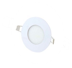 12/24 Volt 3 Watt Sıva Altı Yuvarlak Led Panel