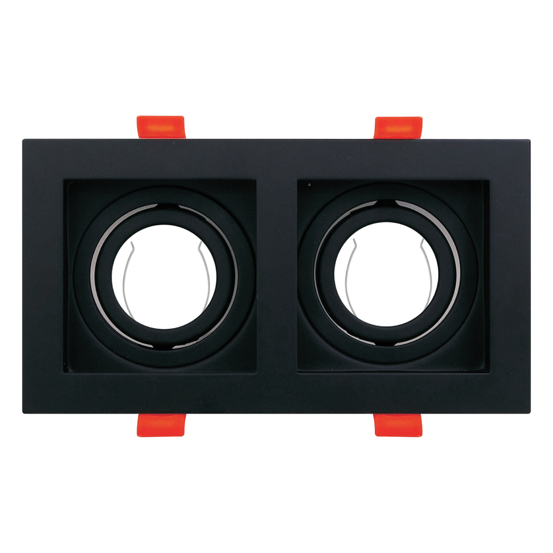 MARBELLA İKİLİ KARE SİYAH DEKORATİF KASA