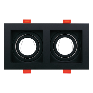 MARBELLA İKİLİ KARE SİYAH DEKORATİF KASA