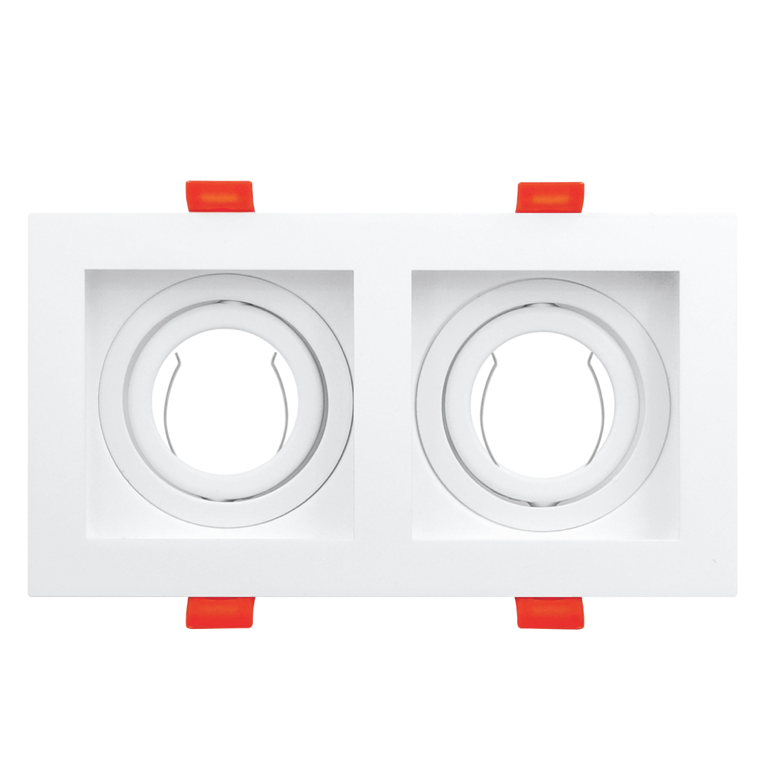 MARBELLA İKİLİ KARE BEYAZ DEKORATİF KASA